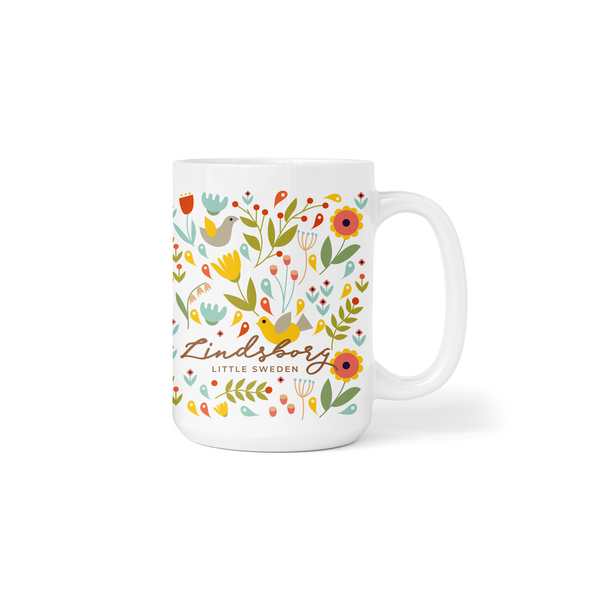 Little Sweden Ceramic Mug, 15 oz