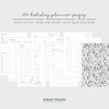 Personalized Christmas Gift Planner | Holiday Planner | Thanksgiving Planning | Printed Christmas Planner | Christmas Card Tracker | NB6452