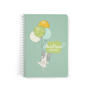 Green Kitten Notebook